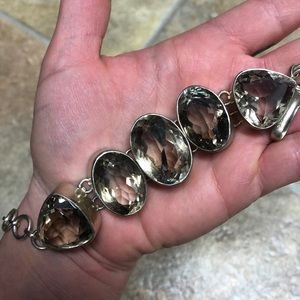 Smoky quartz bracelet